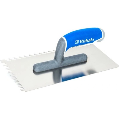 KUBALA - hladítko nerezové 270x130mm šikmý zub 8 MASTER LINE XL PHT0279