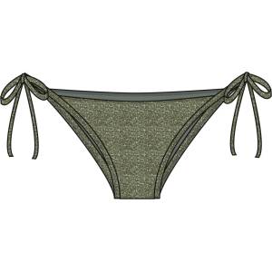Roxy Дамско бикини долнище Roxy Women's Shiny Wave TS Moderate Bikini top - Agave Green - размер XXL (150-3930-0116)
