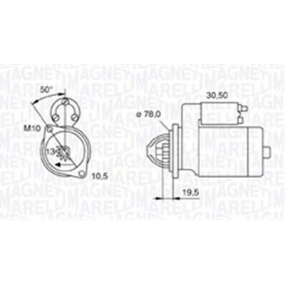 Štartér MAGNETI MARELLI 063721158010