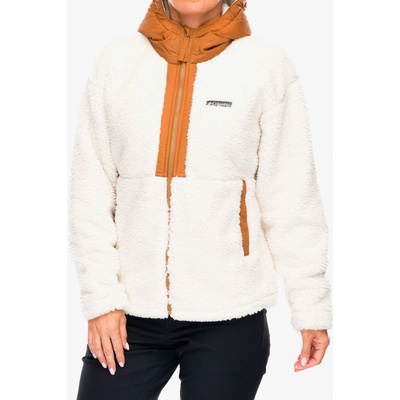Columbia Boundless Discovery Sherpa Full Zip II W 2085682191 chalk/camel brown