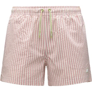 K-Way Мъжки бански слипове K-Way Hazel Multistripes Beach Swim brief - White / Pink / Violet / Green - размер 3XL (050-2435-0115)