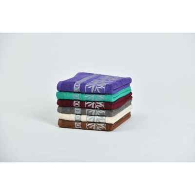 Profod Bamboo froté ručník 500 g/m2 violet 50 x 90 cm