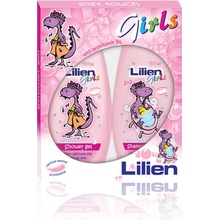 Lilien Girls dětský sprchový gel + pěna 2 x 400 ml dárková sada