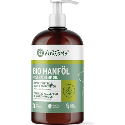 Aniforte Bio konopný olej 500 ml