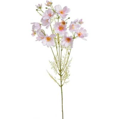 Umělá rostlina kosmos 90 cm - růžová