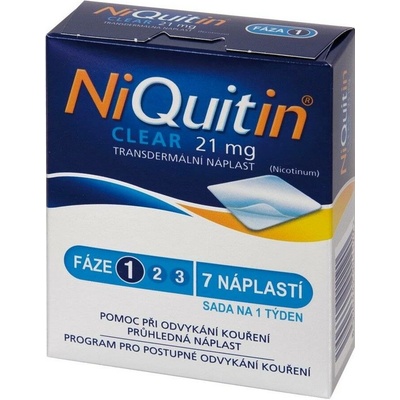 Niquitin Clear 21mg drm.emp.tdr.7x21mg