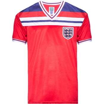 Score Draw Футболна фланелка Score Draw England '82 Away Shirt Adults - Red