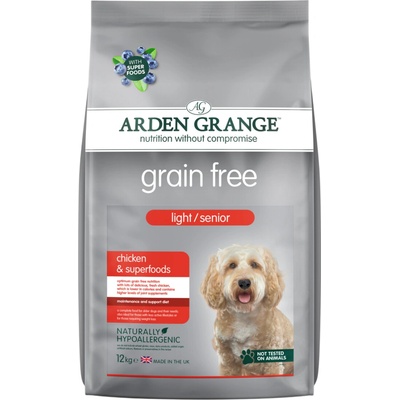 Arden Grange Grain Free Light/Senior Chicken & Superfoods 12 kg