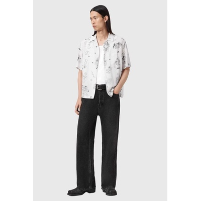AllSaints Риза с лен AllSaints TERRA (M049SE)