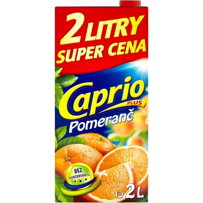 Caprio Plus pomeranč Nektar 2l – Zbozi.Blesk.cz