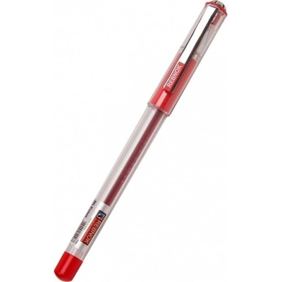 Rebnok Химикалка Rebnok Hi Point, червен цвят на писане, 0.7 mm, прозрачна, цената е за 1бр. (продава се в опаковка от 10 бр. ) (OK21281)