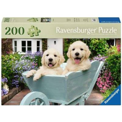 Ravensburger Пъзел Ravensburger от 200 XL части - Голдън ретрийвъри (7012001368)