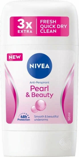Nivea Pearl Beauty 48h deo stick 50 ml