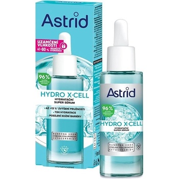 Astrid Hydro X-Cell hydratačné super sérum na zvýšenie pružnosti a hydratácie pokožky 30 ml