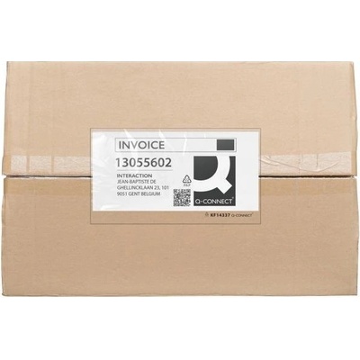 Vrecká na sprievodky Q-CONNECT DL 111x230 mm 250ks