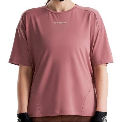PEPPERMINT Дамска фланелка с къс ръкав за колоездене PEPPERMINT Women's Peak Short Sleeve Jersey Cycling jersey - Blush (156-2712-0213)