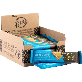 PEPE Be Healthy Vegan Spelt Waffle - Cocoa & Coconut [20 x 30 грама] Какао с кокос