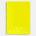 Sentio Тетрадка със спирала A4 Neon Yellow 80 листа
