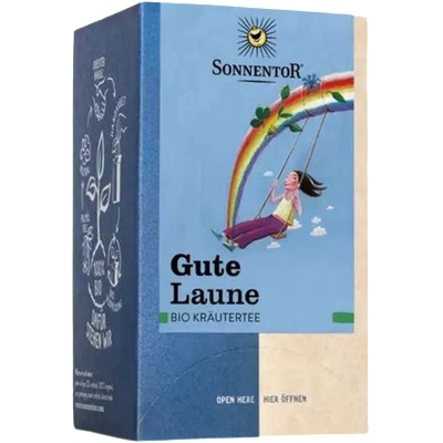 SONNENTOR Био билкови чайове „Добро настроение - 18 пакетчета чай