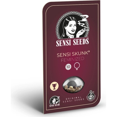 Sensi Seeds Sensi Skunk semena neobsahují THC 5 Ks