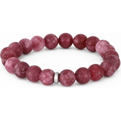 Agato Korálkový náramok z jadeitu MINK135/17