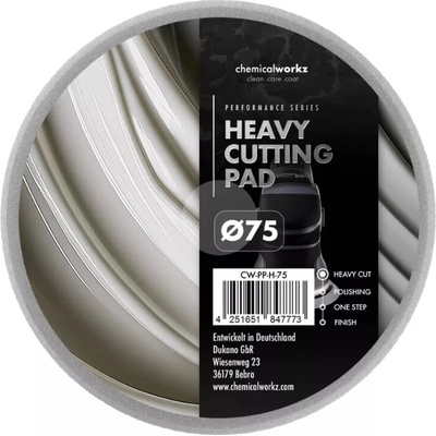 ChemicalWorkz Heavy Cutting Pad 75mm