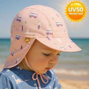  Fresk: Шапка тип легионер с UV50 защита Surf girl (FR-SW2416-61-86)