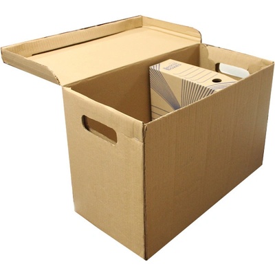 Кашон за архивни кутии 540 х 253 х 360 mm Кафяв (1304056-11)