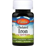 Carlson Labs Chelated Iron 27 mg [100 Таблетки]