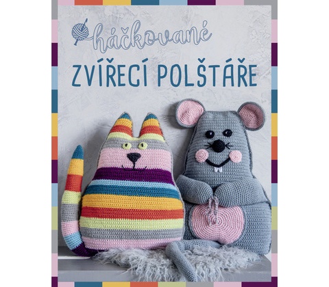 Háčkované zvířecí polštáře