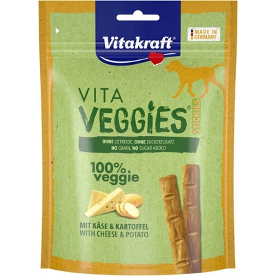 Vitakraft Tyčinky pre psov Vita Veggies Stickies so syrom a zemiakmi 80 g