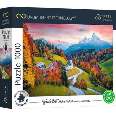 Trefl prime puzzle 1000 UFT - Разходки: Алпийска идилия, Бавария, Германия (10703)