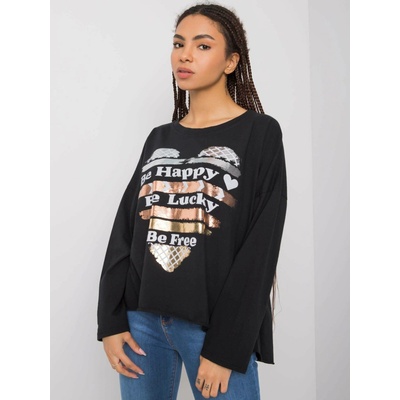 Blouse DHJ BZ 21103.06P black čierna