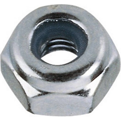 TOOLCRAFT 223336 poistné matice M2 DIN 985 ocel pozinkované 10 ks