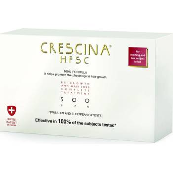 Crescina 500 Re-Growth and Anti-Hair Loss mužov 20 x 3,5 ml
