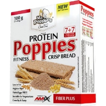 Image 1 of AMIX Poppies Crisp Bread [100 грама] Фибри Плюс