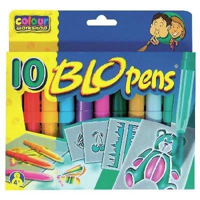 Foukací fixy Centropen AirPens 1500/10 - Cool / sada 10 ks, 251560