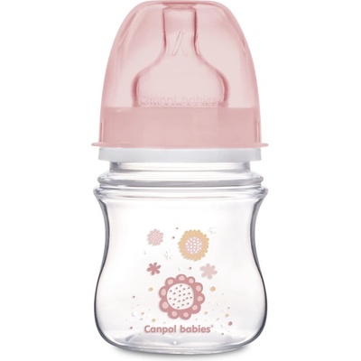 Canpol babies Антиколик шише Canpol Easy Start - Newborn Baby, 120 ml, Розово (35/216_pin)