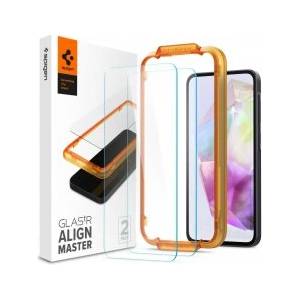 Spigen Glass tR AlignMaster 2 Pack for Samsung Galaxy A35 (AGL07772)