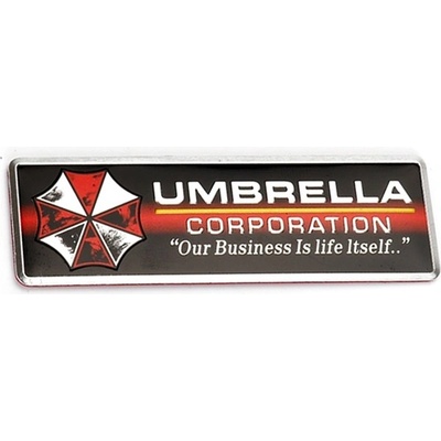 Samolepka (na auto) Resident Evil - Umbrella Corporation - 3D (16) – Zboží Mobilmania