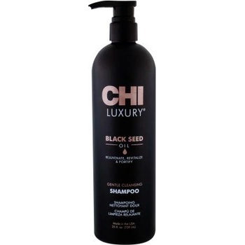 Farouk Systems CHI Luxury Black Seed Oil 739 ml нежен почистващ шампоан за всички типове коса за жени