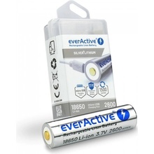 EVERACTIVE 2600mAh s nabíjecím microUSB konektorem EV18650-26M