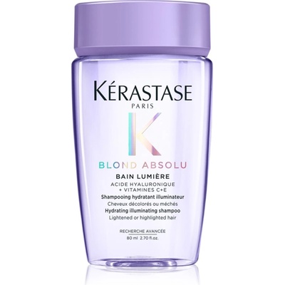 Kérastase Blond Absolu Bain Lumière шампоанена процедура за изрусена коса или коса с кичури 80ml