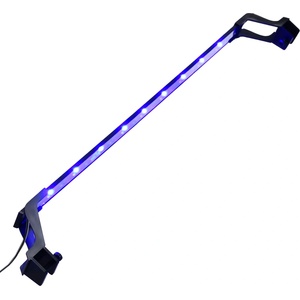 vidaXL LED лампа за аквариум със скоби, 75-90 см, синьо и бяло (50954)