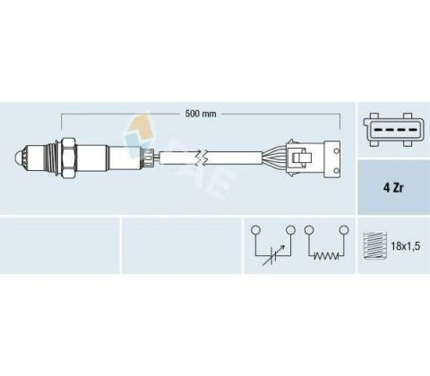 Lambda sonda FAE 77232