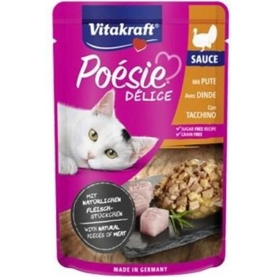 Vitakraft Cat Poesia DéliSauce morčacie 85 g
