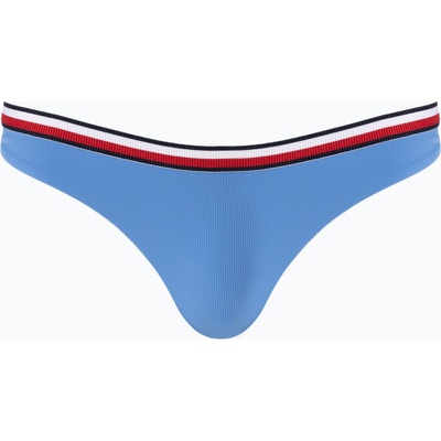 Tommy Hilfiger Долнище на бански костюм Tommy Hilfiger Cheeky High Leg Blue spell