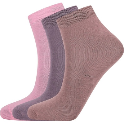 ZigZag Gubic 3-pack children's socks hnedá ružová