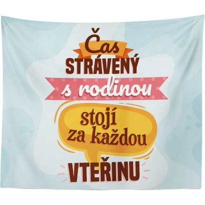 Sablio Deka Čas strávený s rodinou 150x120