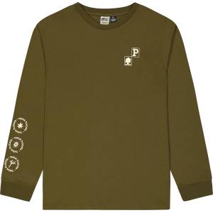 Picture Мъжка блуза с дълъг ръкав Picture Pembroke L/S Tee Longsleeve - Tobacco Washed (216-7780-0211)